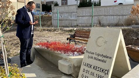 Taha Kılıçtan Nevşehirli Tarık Kesekcinin mezarına ziyaret